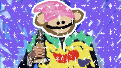 Foami holding a golden trophy - Custom Web3 NFT Physical Sculpture Artist